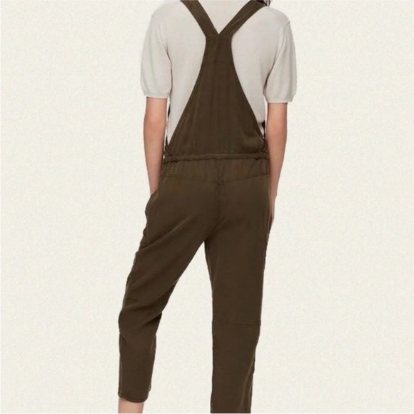 Aritzia - Wilfred free overalls in olive green. Ankle length. Size small. - Picture 2 of 7